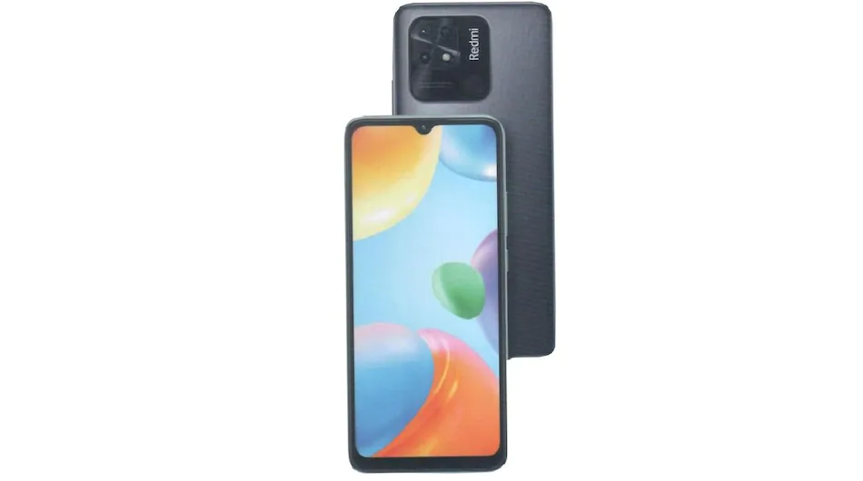 Redmi 10C phone with 5000mAh battery