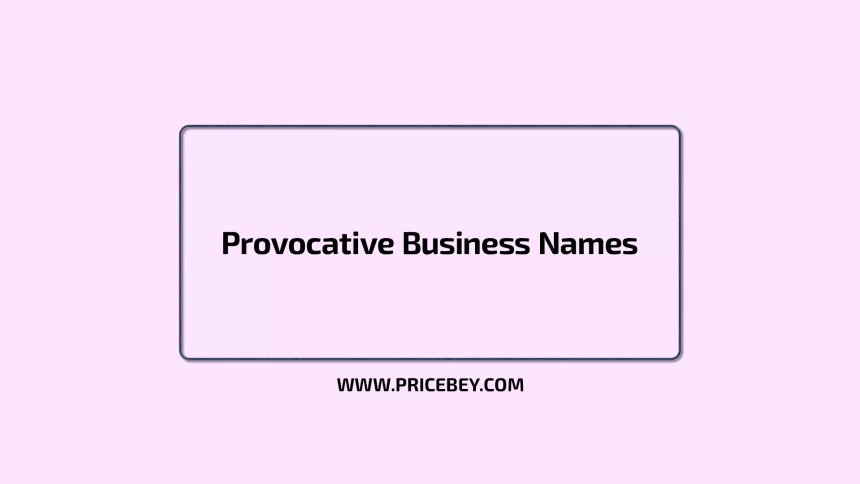 Provocative Business Names