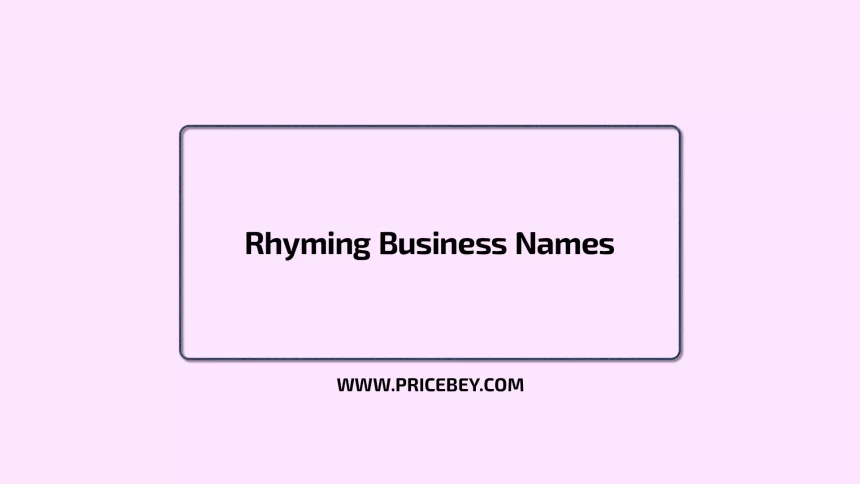 Rhyming Business Names