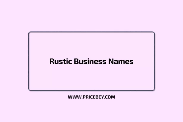 Rustic Business Names
