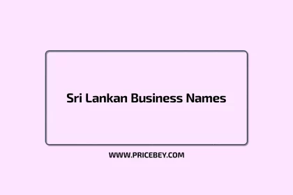Sri Lankan Business Names