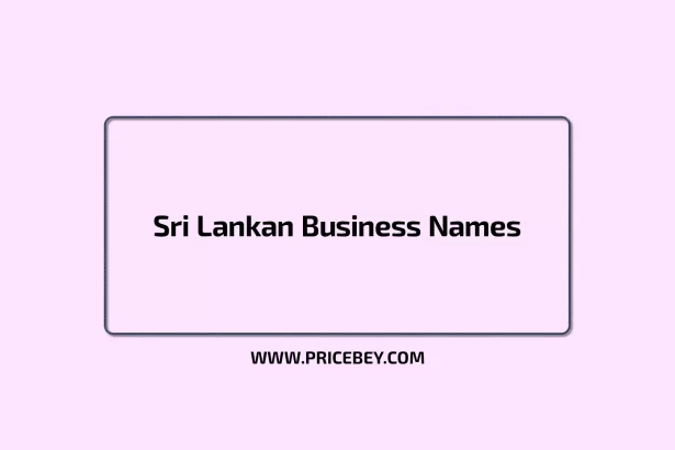 Sri Lankan Business Names