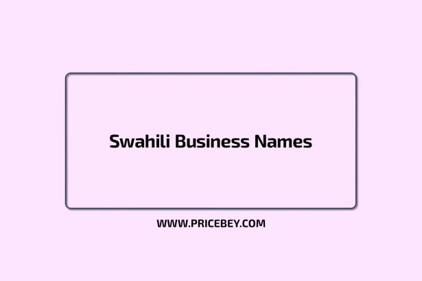 Swahili Business Names