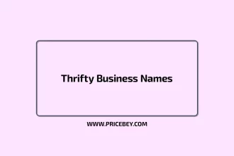 Thrifty Business Names