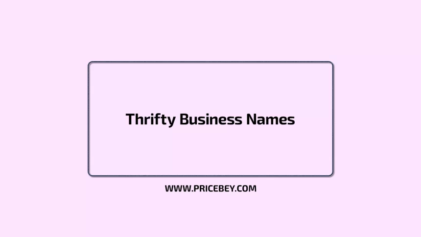 Thrifty Business Names
