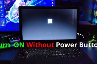 turn your computer on if the power button is not responding