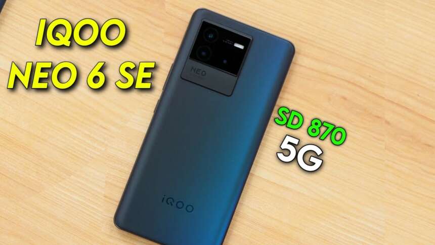 iQOO Neo 6 SE 5G Price in Pakistan