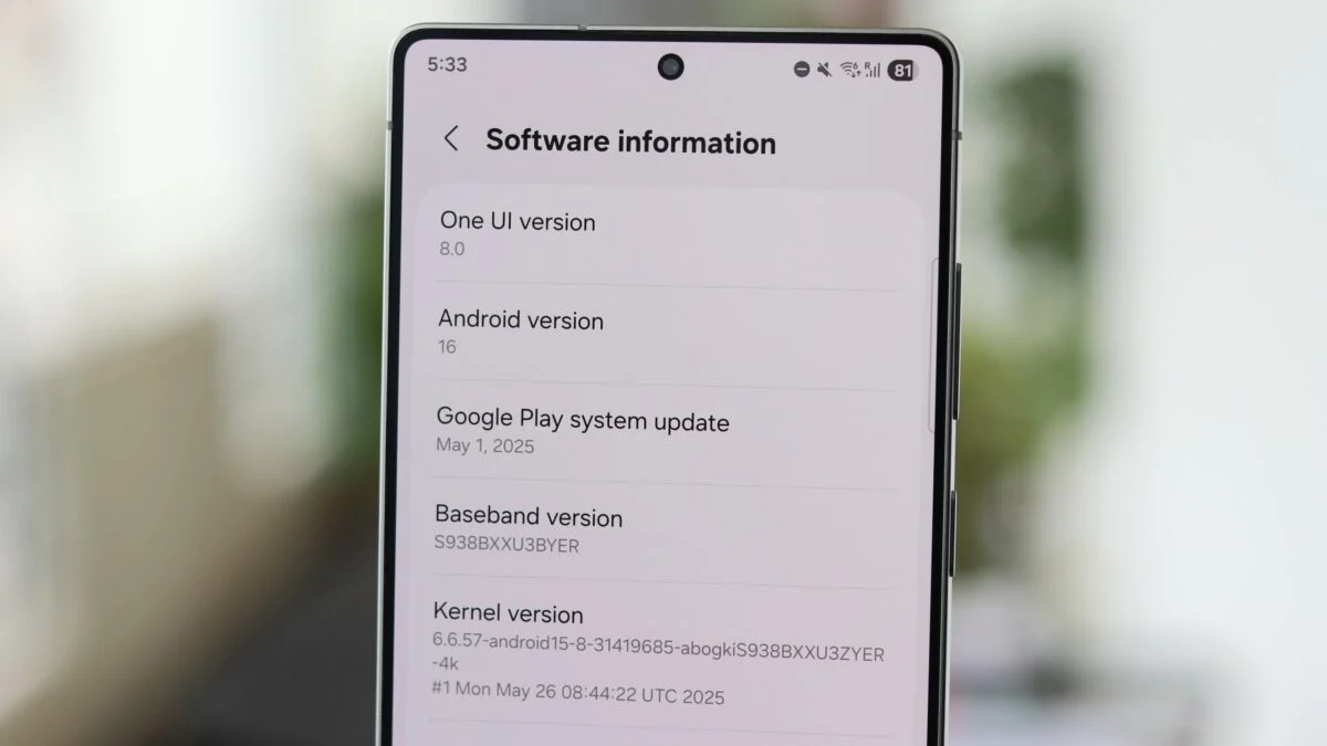 Samsung Galaxy S25 Ultra May Soon Get Official One UI 8 Update